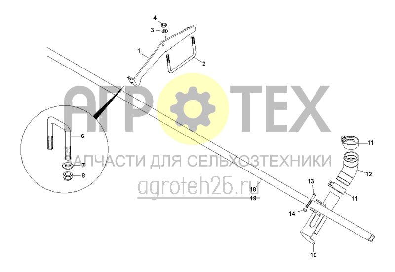 Чертеж  Подающая линия промежуточные культуры с 5.2020 (1) (ETB-0000001914) 