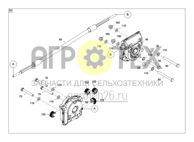  VEZ механический привод (3) (ETB-0000002202)  (№90 на схеме)