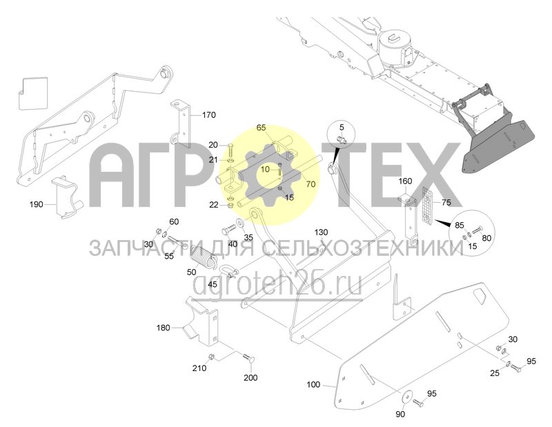 Чертеж  Боковой щиток (ETB-0000002270) 