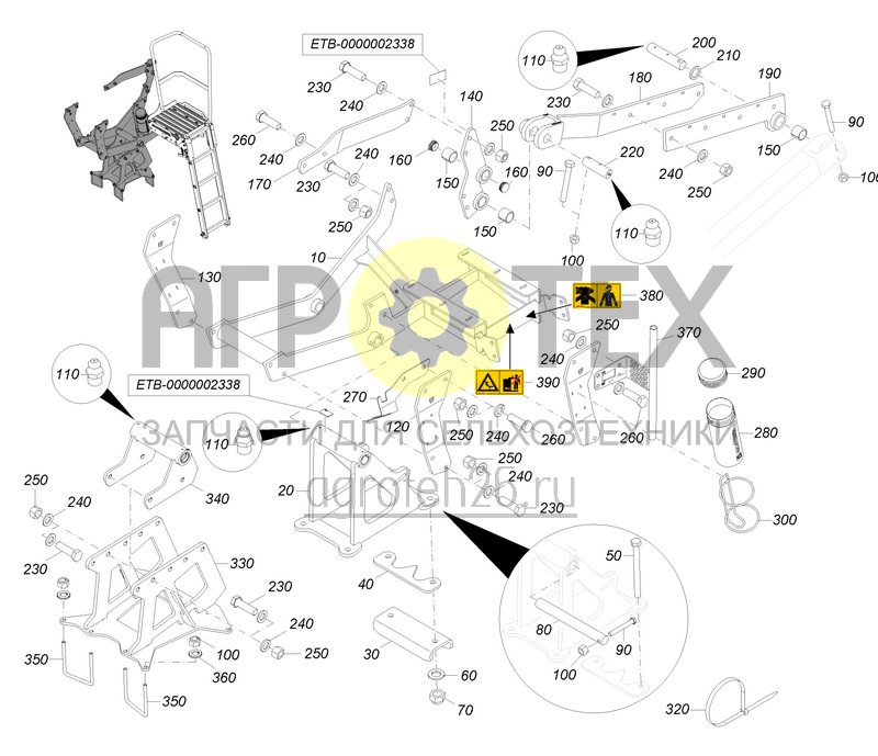 Чертеж  Консоль GD 501 2TX (2) (ETB-0000002334) 