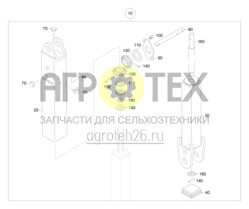 Чертеж  Регулировочный шпиндель для Twin TeC (ETB-0000002495) 