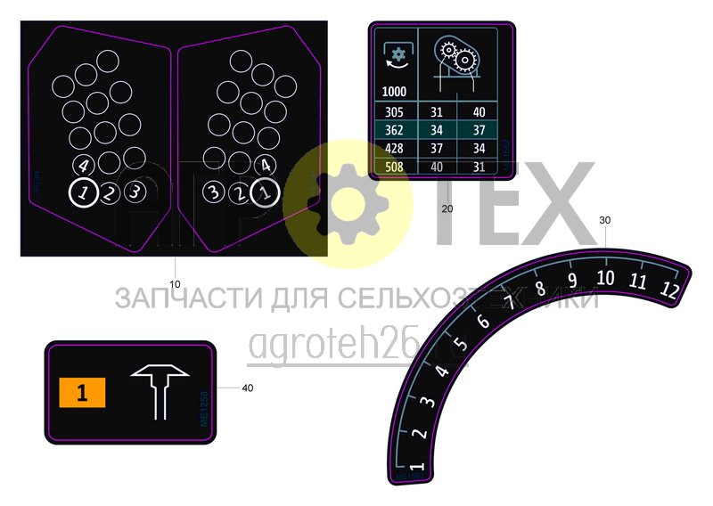 Чертеж  Функциональные наклейки (1) (ETB-0000002679) 