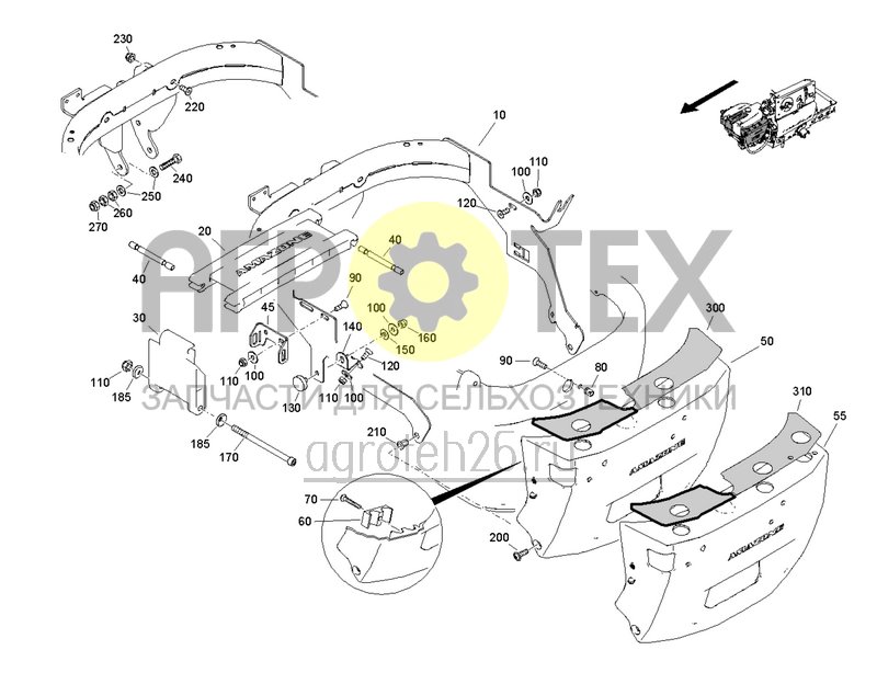 Чертеж  Бак-смеситель UX 01 держатели с 12.2020 (ETB-0000002759) 