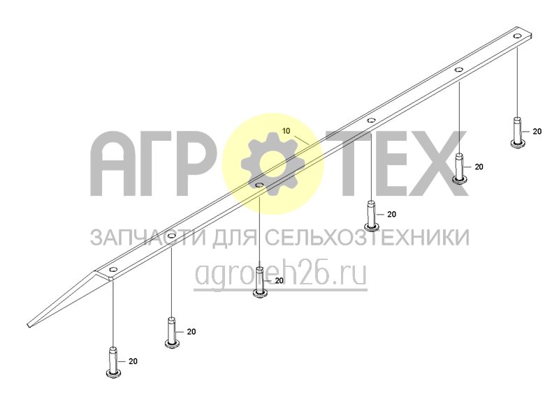 Чертеж  Приспособление для загрузки семенного бункера (ETB-0000002799) 