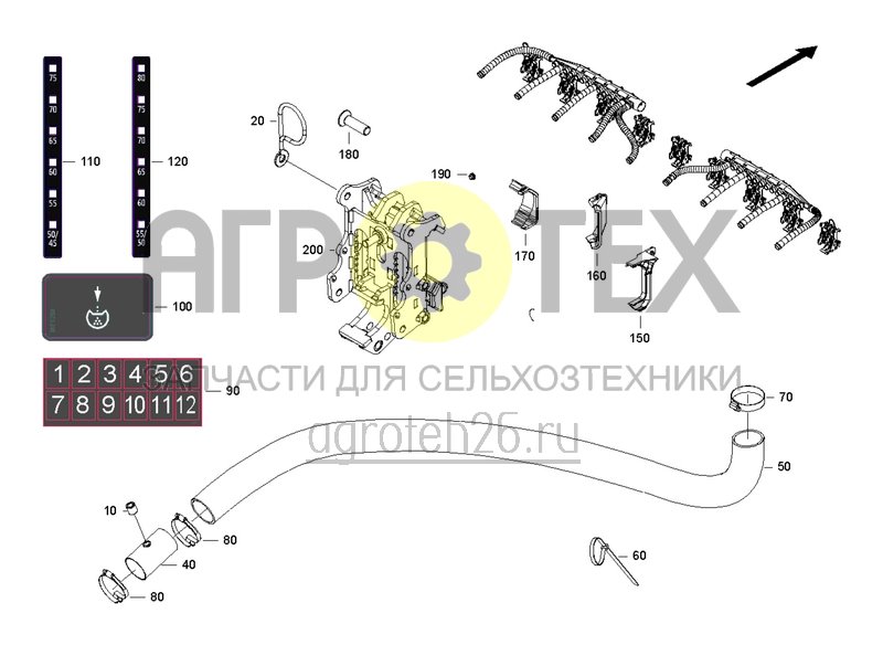 Чертеж  Расстояние между рядами 60 см ? 9 рядов 6000-2 (1) (ETB-0000002956) 