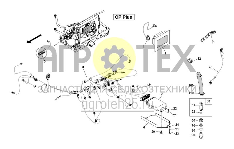 Чертеж  Электроника CP Plus с 12.2020 (ETB-0000003362) 