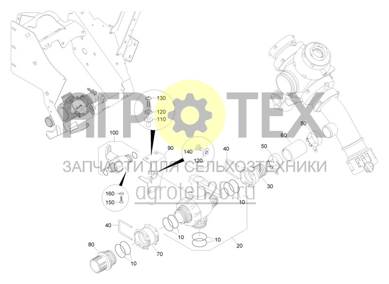  Управляющая арматура - инжектор CP (ETB-0000003369)  (№80 на схеме)