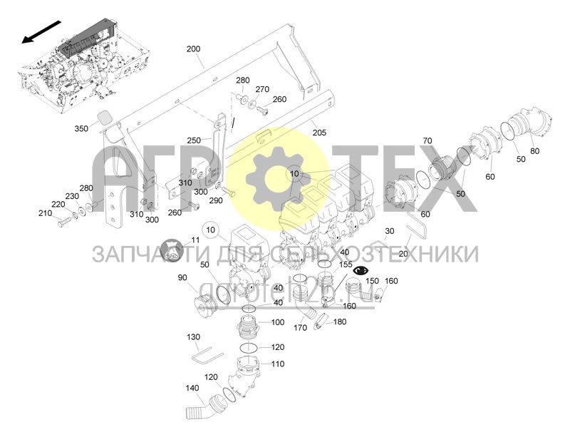 Чертеж  Клапаны секций CP-Plus с 12.2020 (ETB-0000003370) 