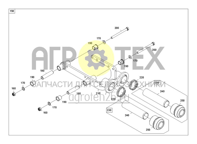 Чертеж  Складная рама HT Precea 6000-2CC (3) (ETB-0000003538) 