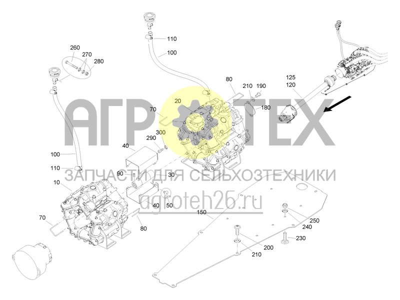  Насосное оборудование 600 л/мин (2) (ETB-0000003622)  (№30 на схеме)