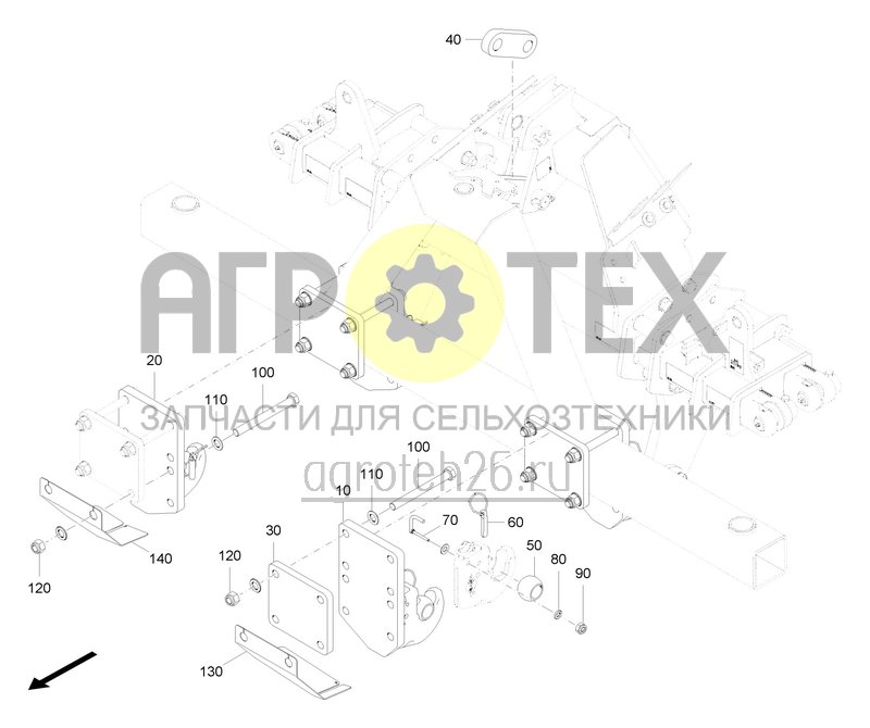 Чертеж  Улавливающая муфта AV5 (ETB-0000003673) 