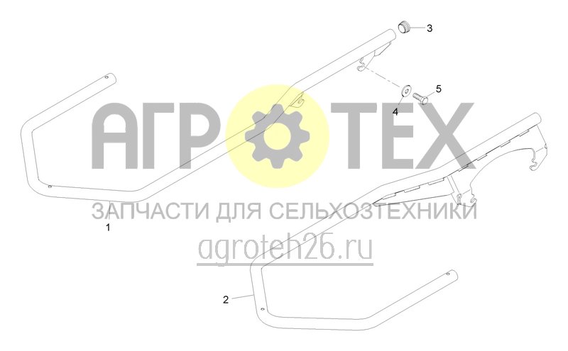 Чертеж  Разделитель стеблей стандартный (ETB-0000003686) 