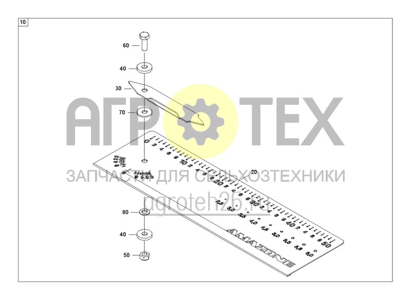 Чертеж  Многофункциональный тестер для проверки глубины (ETB-0000004170) 