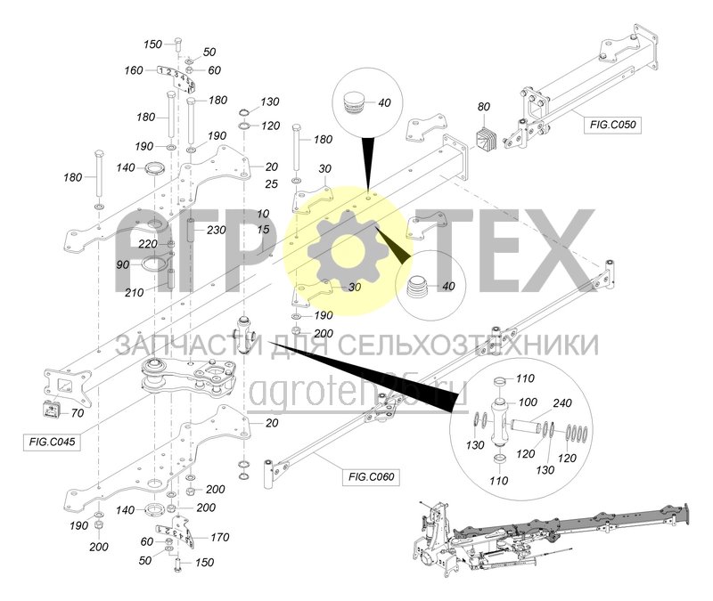 Чертеж  Рама 4+0 Vario (ETB-0000004503) 