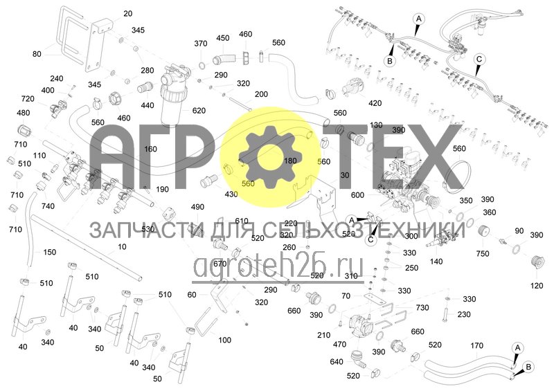 Чертеж  Монтажный комплект FLUE-DUE (EDX) (ETB-0000004626) 