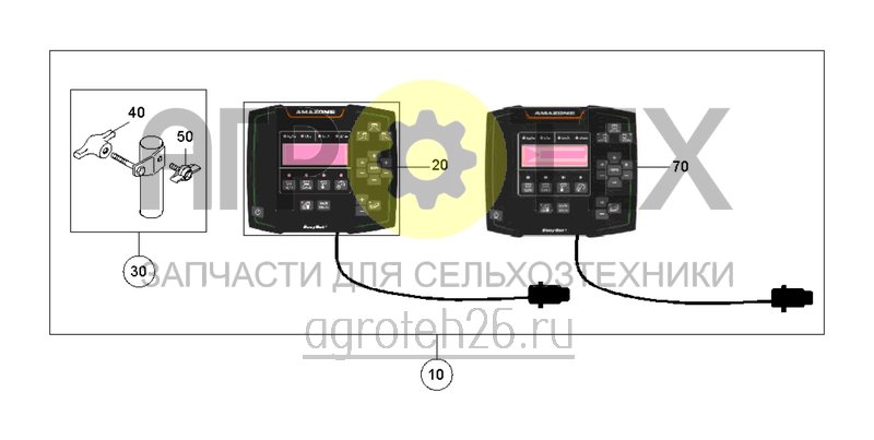  Пакет терминала Easy 2 (ETB-0000004745)  (№10 на схеме)