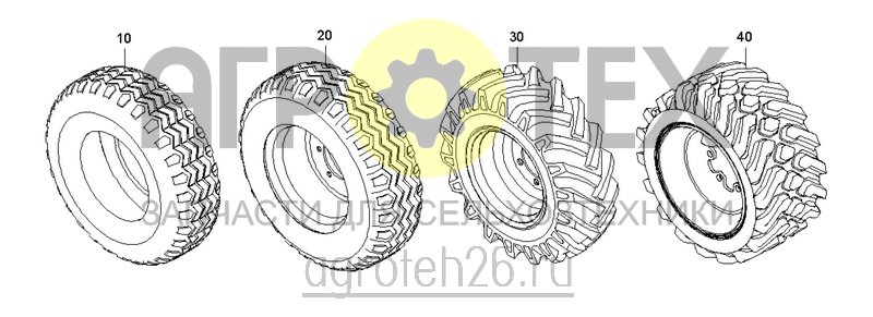 Чертеж  Шины (ETB-0000004763) 