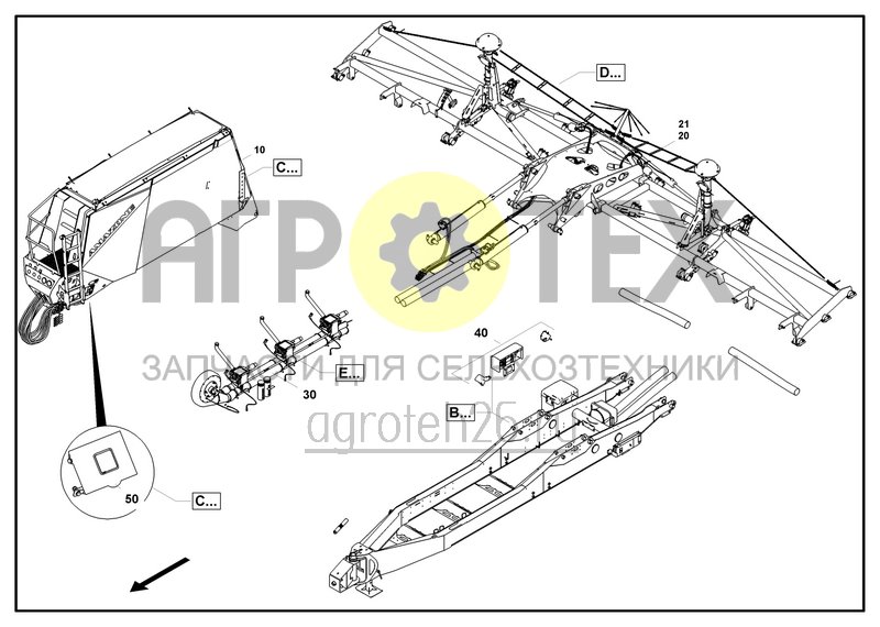 Чертеж  Базовая машина Condor 12001-C / 15001-C электр. (ETB-0000004837) 