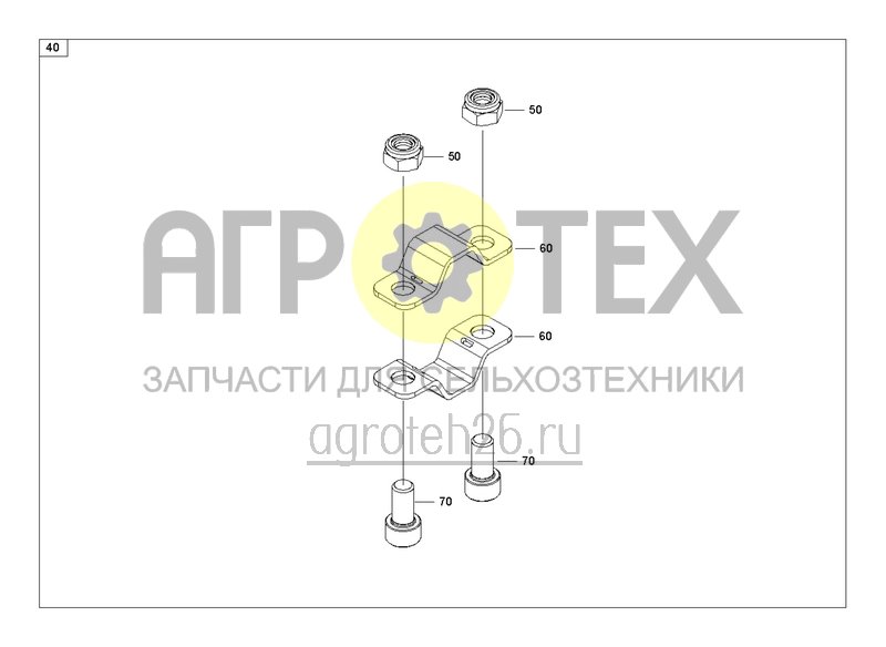 Чертеж  Механический привод семена спереди 6000-2 (4) (ETB-0000005315) 