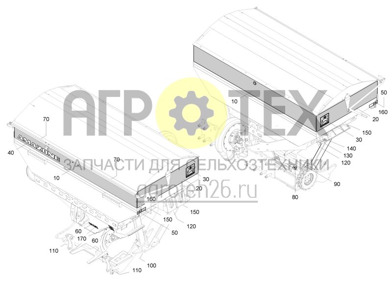 Чертеж  Задняя часть DMC 4200L наклейки (ETB-0000005333) 