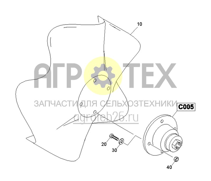 Чертеж  Диск X-Cutter (ETB-0000005349) 