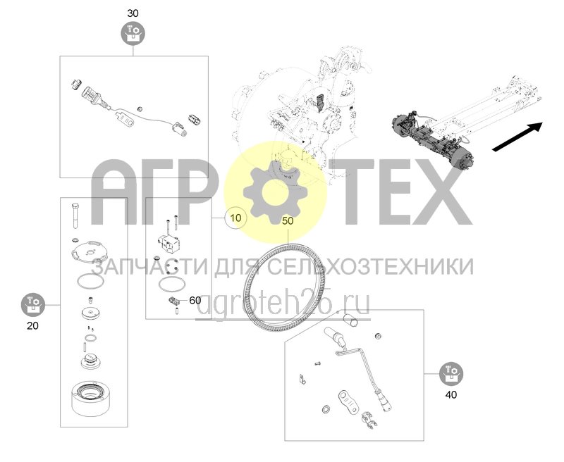 Чертеж  Датчики для LA228 (ETB-0000005355) 