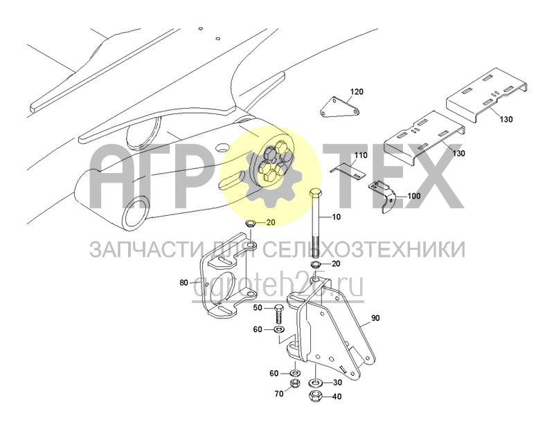 Чертеж  Шарнир W, W+, HW+ (ETB-0000005499) 