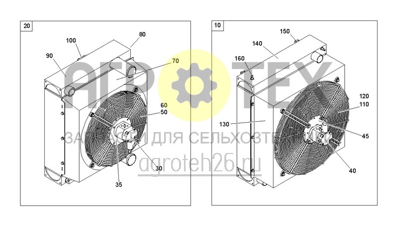  Система охлаждения (1) (ETB-0000005649)  (№60 на схеме)