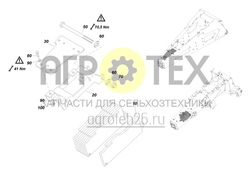 Чертеж  Deichselgewichte (ETB-0000006012) 