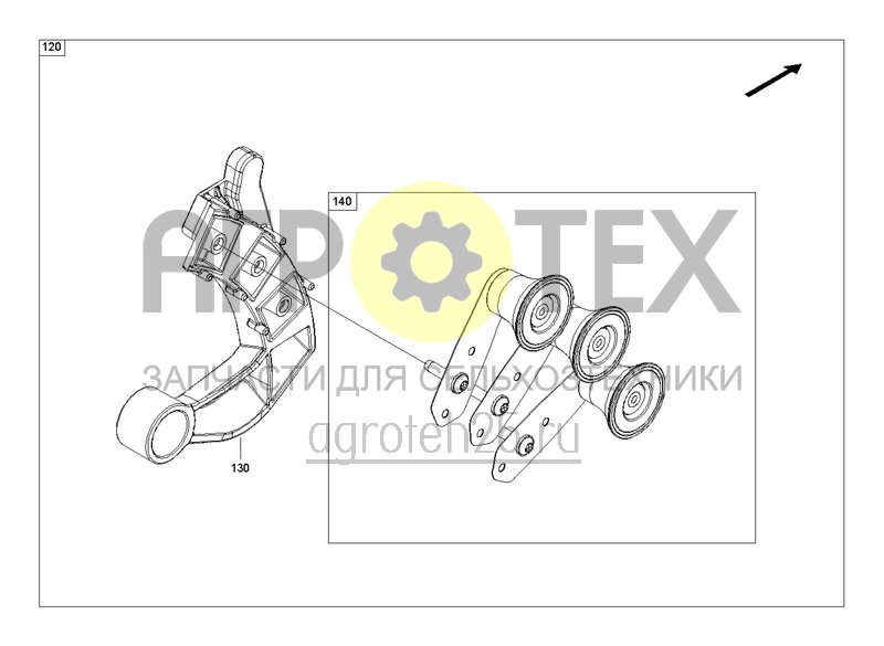 Чертеж  Привод распределителя ElectricDrive 1.5 (ETB-0000006032) 