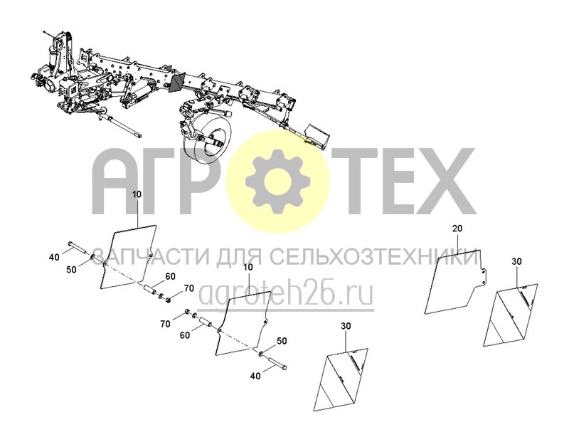 Чертеж  Комплект освещения для Франции (ETB-0000006168) 