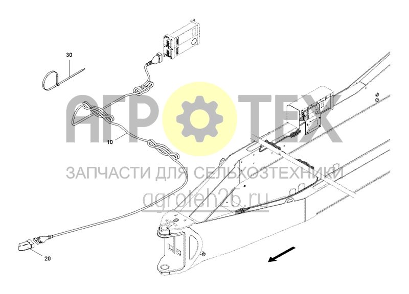  Пакет Seeder Connect для больших площадей (ETB-0000006218)  (№20 на схеме)