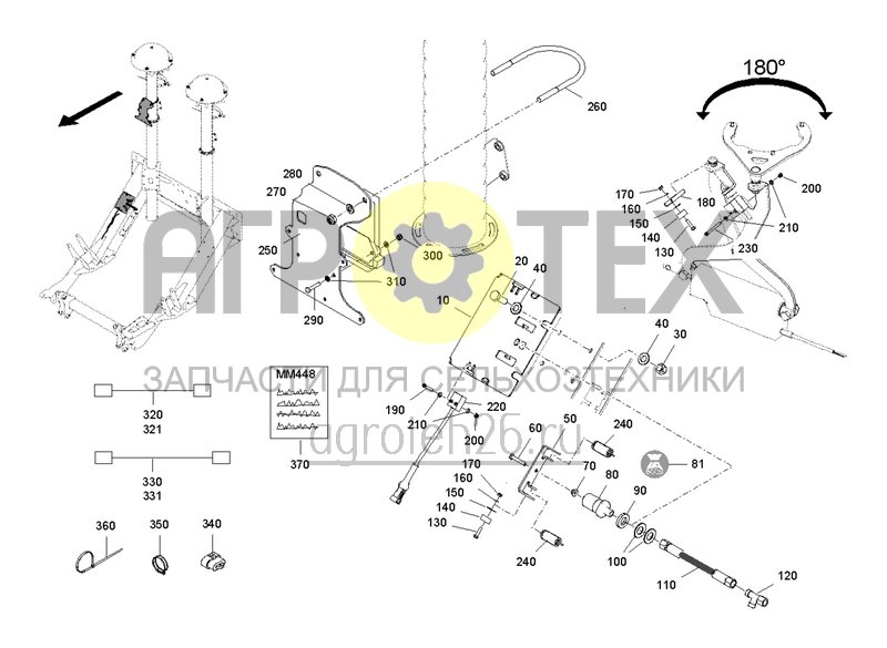 Чертеж  Anbau-Kit Saatleitungs?berwachung (ETB-0000006394) 