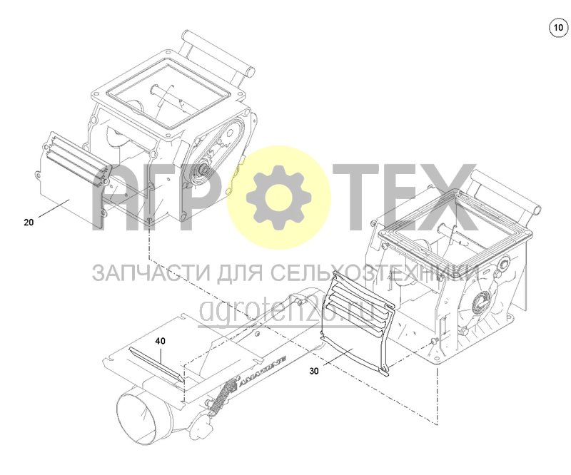 Чертеж  Umr?stsatz Dosierung DMC 4200 L (ETB-0000006419) 