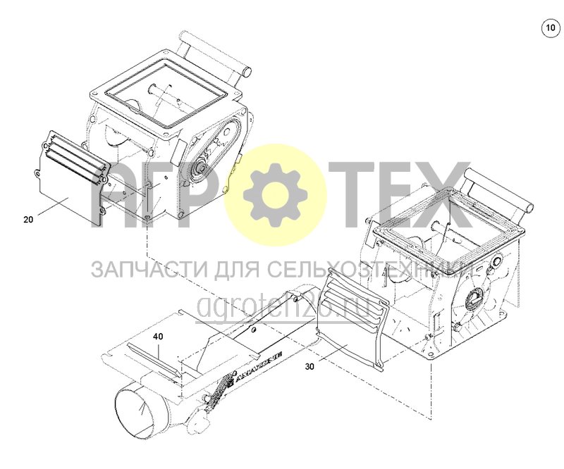 Чертеж  Umr?stsatz Dosierung DMC 4200 L (ETB-0000006423) 