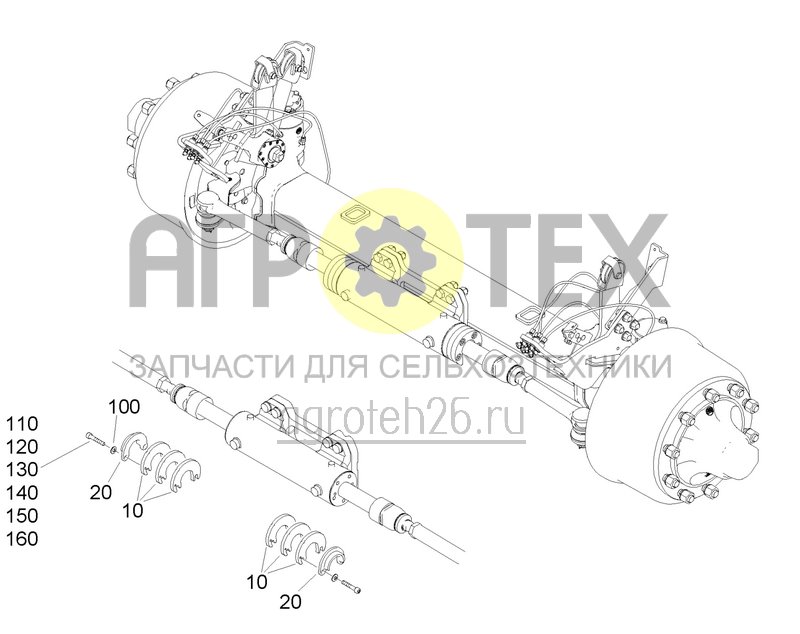 Чертеж  Anschlagpaltten f?r Achszylinder (ETB-0000006481) 