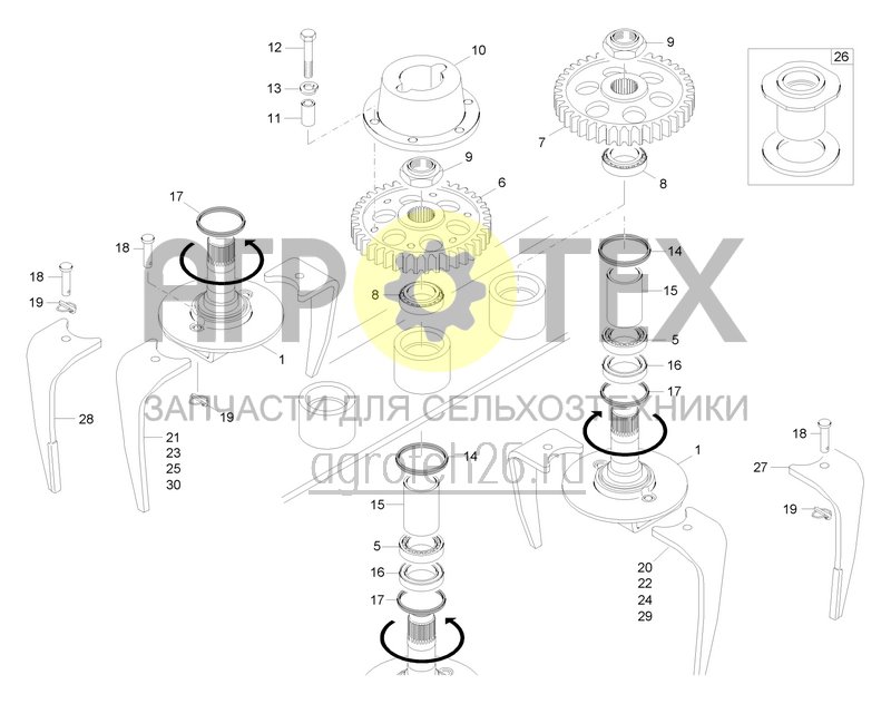 Чертеж  Werkzeug-Antrieb KG 4002-2 (ETB-0000006543) 