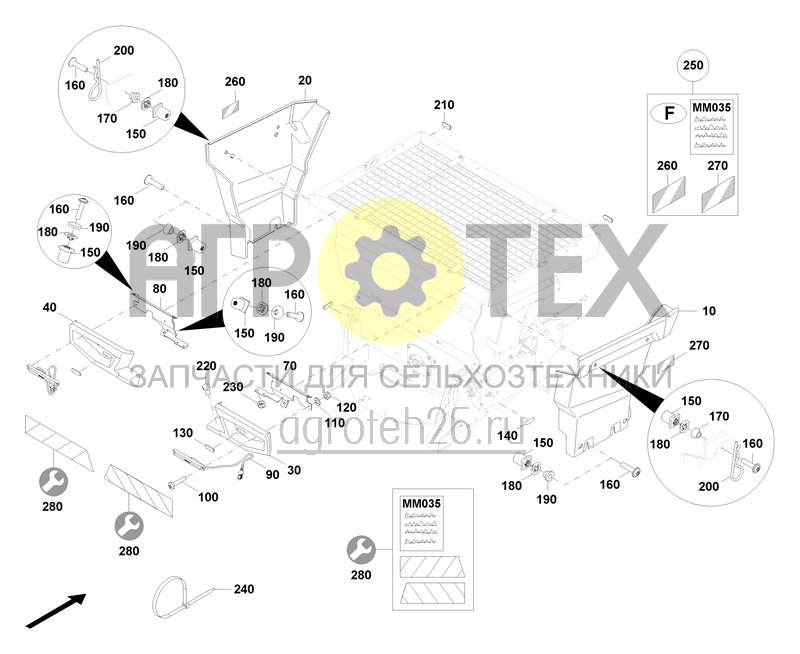 Чертеж  LED-Beleuchtung (ETB-0000006718) 