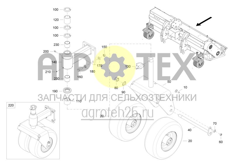 Чертеж  Lenkrad Heavy Duty unplattbar (ETB-0000006738) 