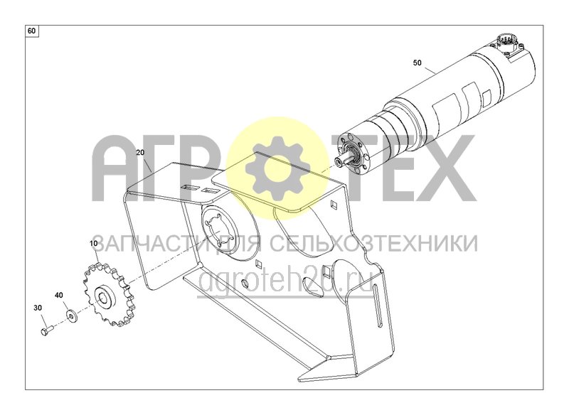 Чертеж  Umr?stsatz Dosierantrieb links Z18 (3) (ETB-0000006781) 