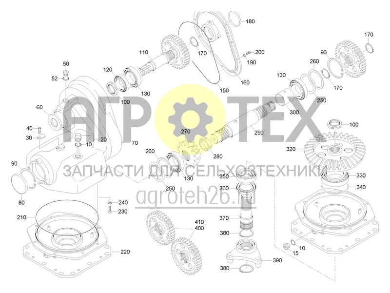  Seitengetriebe links (2) (ETB-0000006856)  (№10 на схеме)