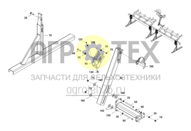 Чертеж  Abstellst?tzen Precea 6000-2A (ETB-0000006888) 