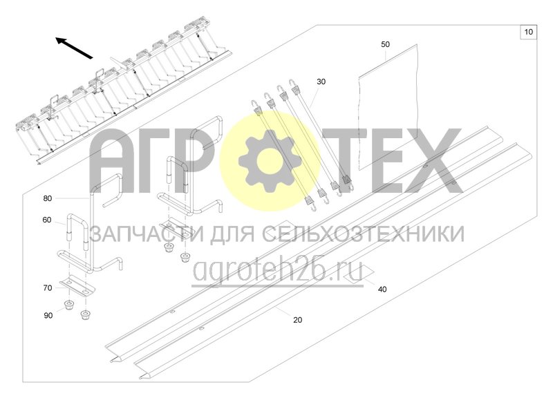 Чертеж  Verkehrssicherheitsleiste ab 12.2022 (ETB-0000006904) 