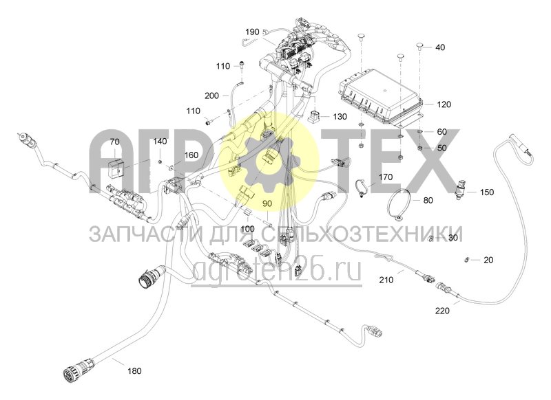  Basispaket Elektronik Isobus 6000-2 (ETB-0000006915)  (№210 на схеме)