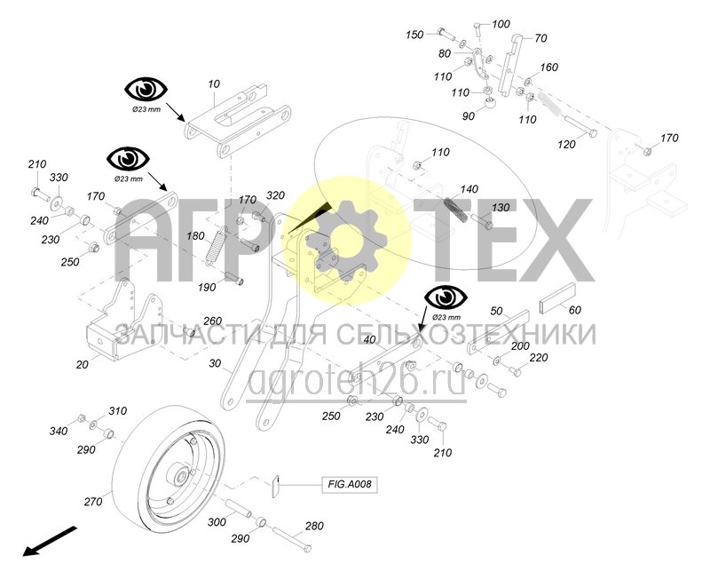 Чертеж  Parallelogramm EKP-MK (ETB-0000007006) 