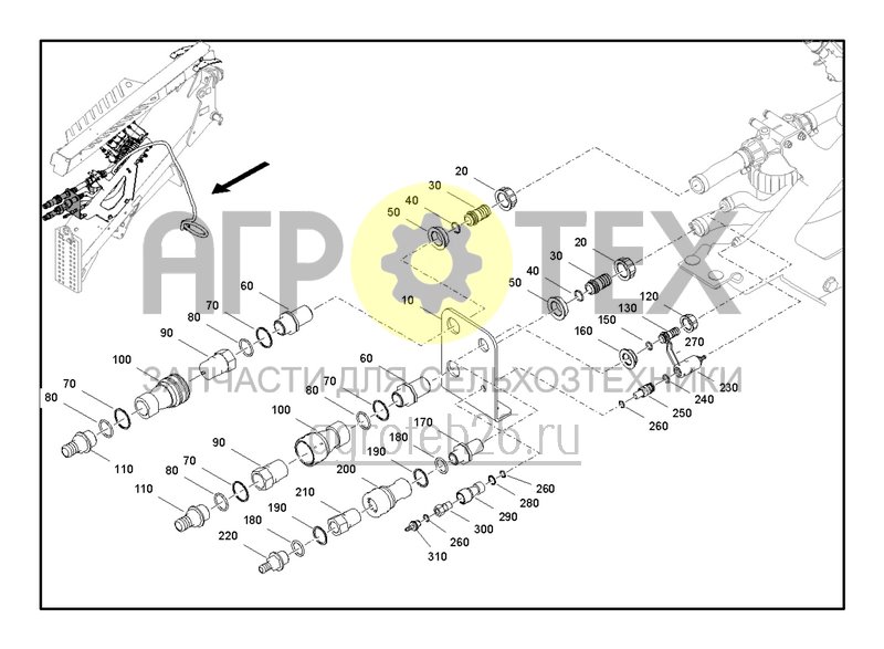 Чертеж  Kupplung DMC (ETB-0000007045) 