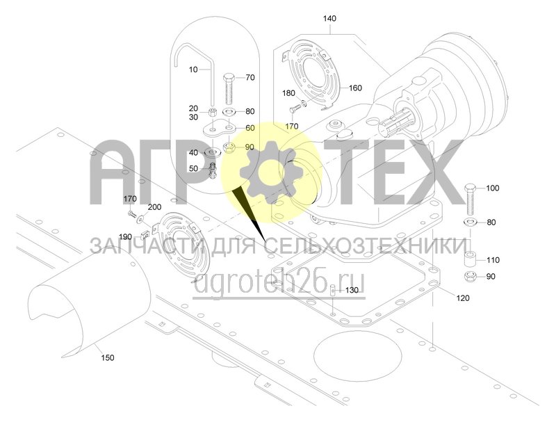  Getriebe KE 3002-150 (1) (ETB-0000007096)  (№100 на схеме)