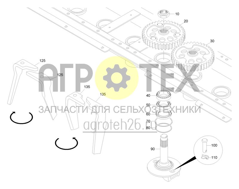  Werkzeug-Antrieb (ETB-0000007099)  (№60 на схеме)