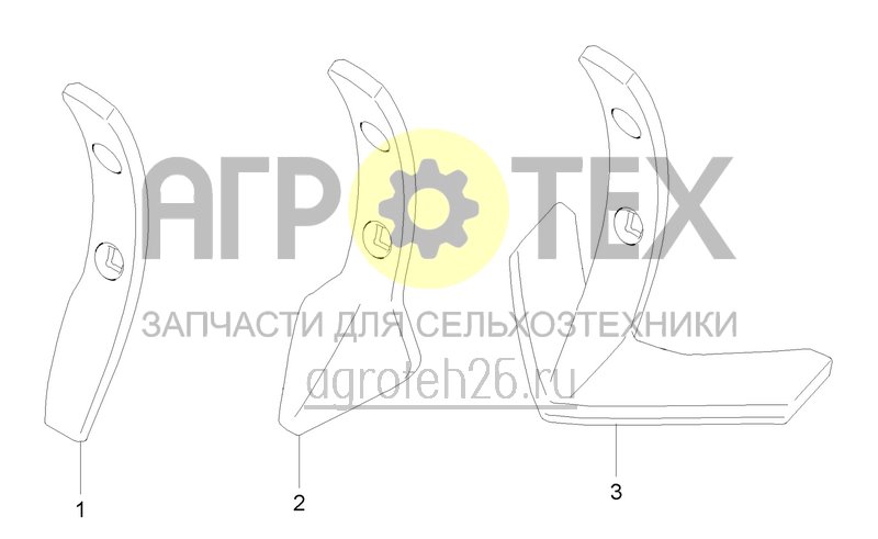 Чертеж  Schare f?r Spurlockerer (ETB-0000007117) 