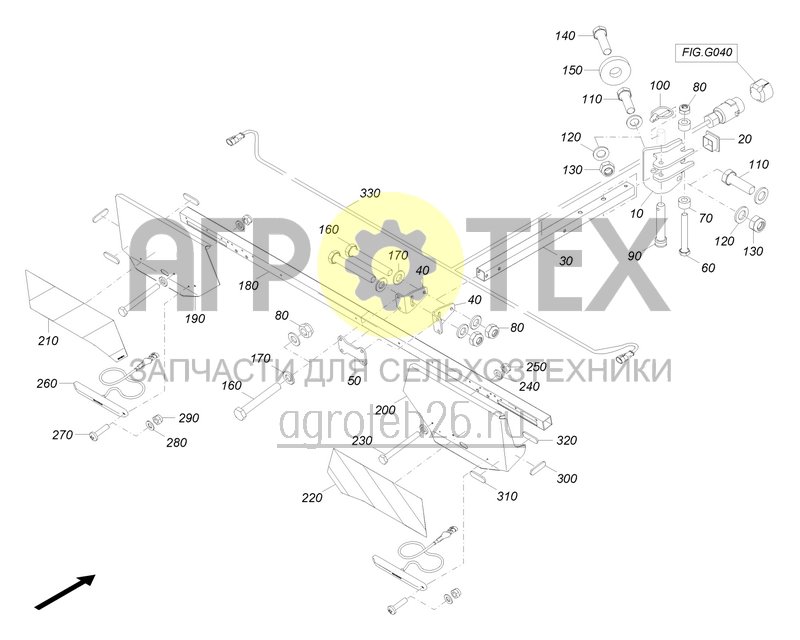  Beleuchtung Hinten LED Kombirad ab 01.2023 (ETB-0000007127)  (№20 на схеме)